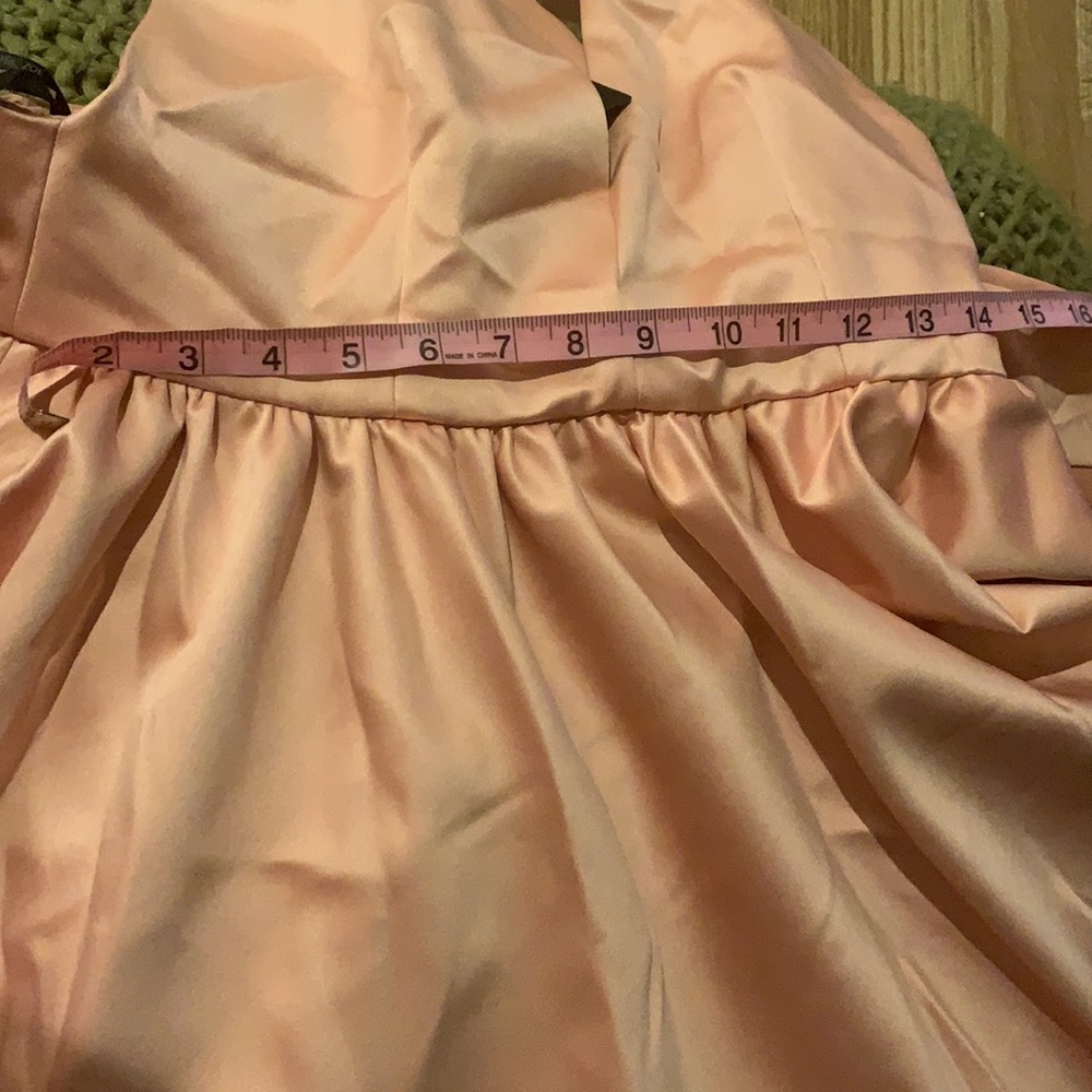 NWT pink Rachel Zoe Deep V Halter Dress size 6 - Picture 6 of 10